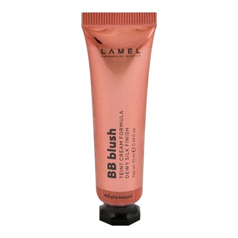 LAMEL Dewy Cream Face BB Blush, 10ml, 402 Pink Blossom
