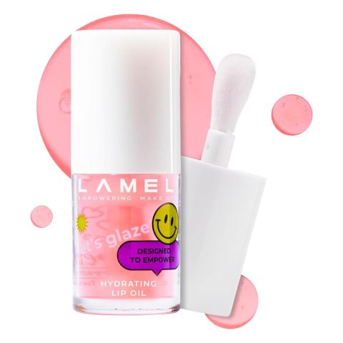 LAMEL Let's Glaze Hydrating Lip Oil, 4ml, 401 Marshmallow