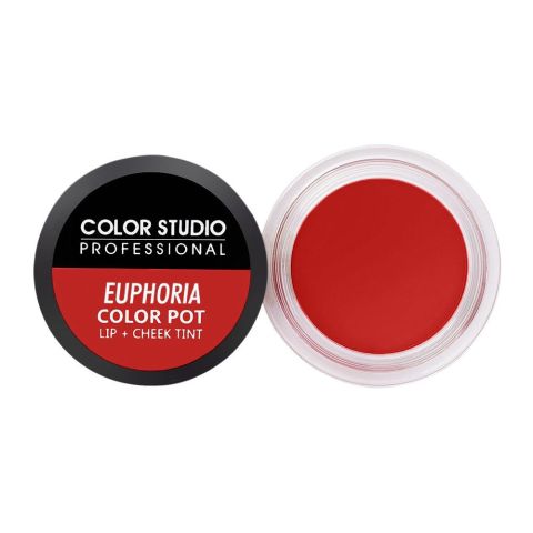 Color Studio Color Pot Lip+Cheek Tint, Euphoria