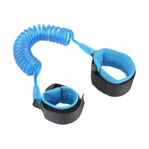 Child Anti Lost Wrist Link Strap Rope, Safety Wristband For Kids & Babies, Blue, 837