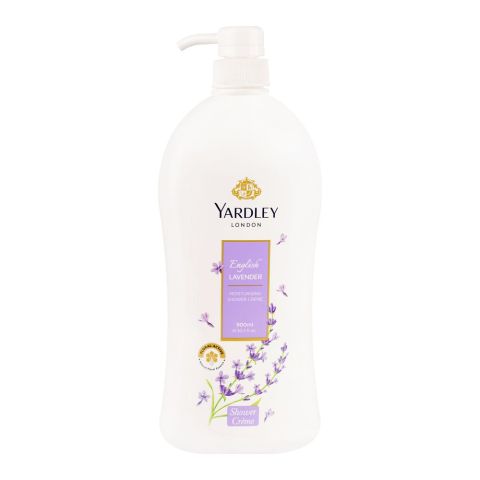 Yardley English Lavender Moisturizing Shower Cream, 900ml