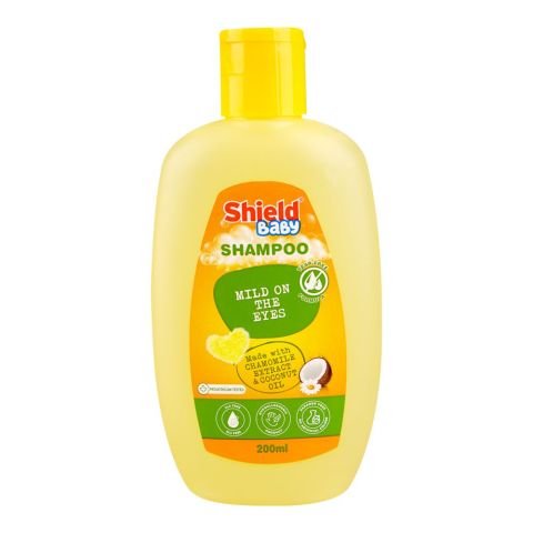 Shield Baby Mild On The Eyes Shampoo, SLS & Paraben Free, 200ml