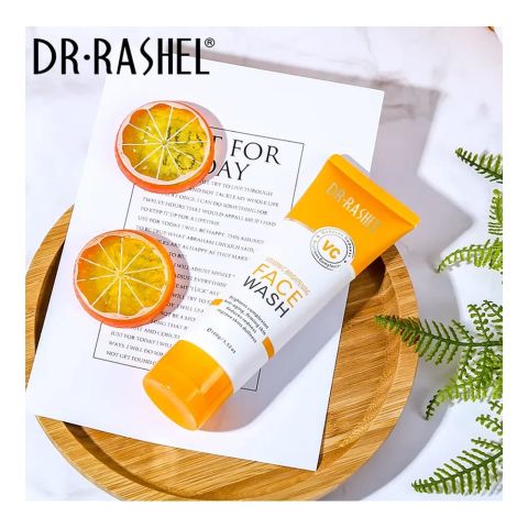 Dr. Rashel Vitamin C Brightening Face Wash, For All Skin Types, 100g