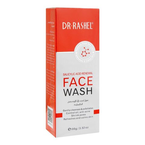 Dr. Rashel Salicylic Acid Renewal Face Wash, For All Skin Types, 100g