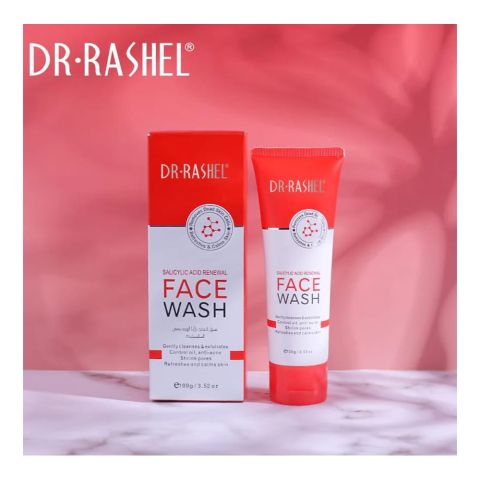 Dr. Rashel Salicylic Acid Renewal Face Wash, For All Skin Types, 100g