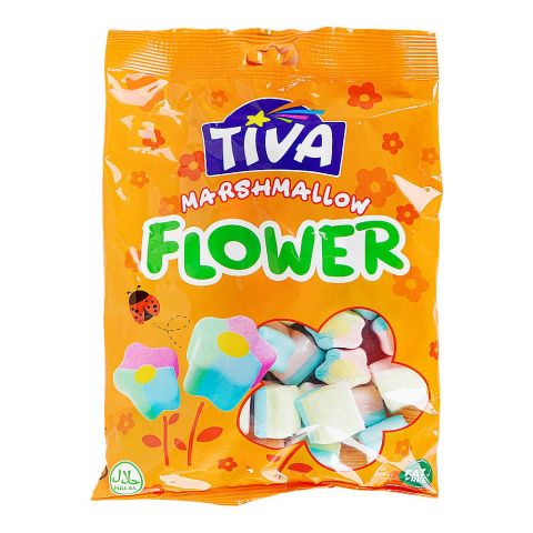 Tiva Flower Marshmallow, 140g