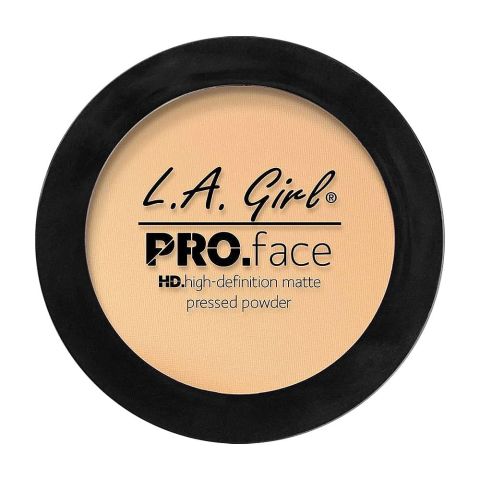 L.A. Girl Pro.Face HD Matte Pressed Powder, 7g, GPP604 Creamy Natural