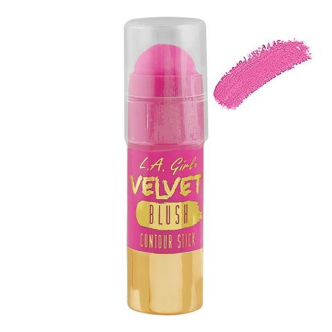 L.A. Girl Velvet Blush Contour Stick, 5.8, GCS588 Pompom