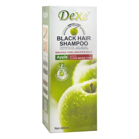 Dexe Ammonia-Free Black Hair Color Shampoo, 400ml