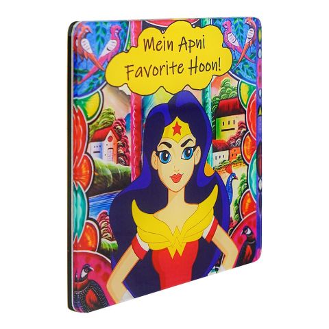 Star Shine Truck Art Main Apni Favorite Hoon (Wonder Woman) Drink Coaster