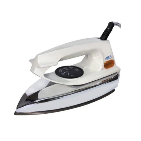 Anex Deluxe Dry Iron, White, AG-662