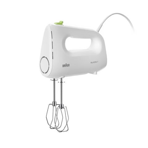 Braun Multimix-1 Hand Mixer, Egg Beater, 450W, White, HM-1100