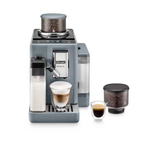 DeLonghi Rivelia Automatic Coffee Machine with LatteCrema Hot, EXAM440.55.G