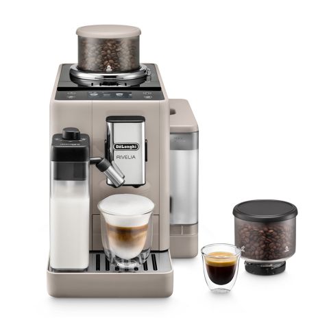 DeLonghi Rivelia Automatic Coffee Machine with LatteCrema Hot, EXAM440.55.BG