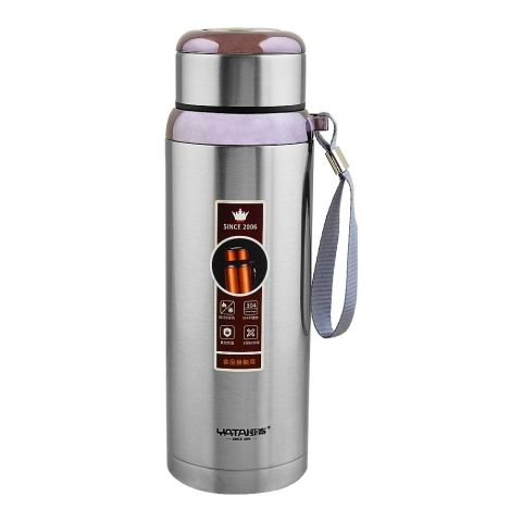 Yatai Stainless Steel Vacuum Insulated Water Bottle, Silver, (YT.7071) 0001247