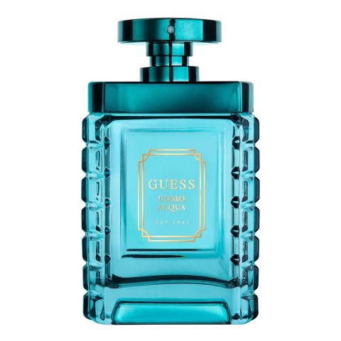 Guess Uomo Acqua Perfume, Eau de Toilette, For Men, 100ml