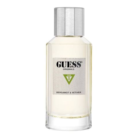 Guess Originals Type 1 Bergamot & Vetiver Perfume, Eau de Parfum, For Men & Women, 100ml