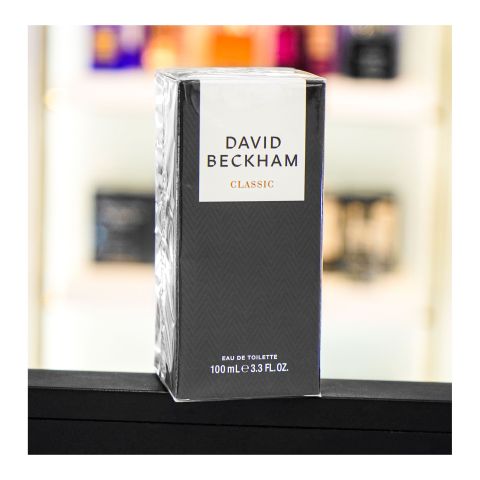 David Beckham Classic Perfume, Eau de Toilette, For Men, 100ml