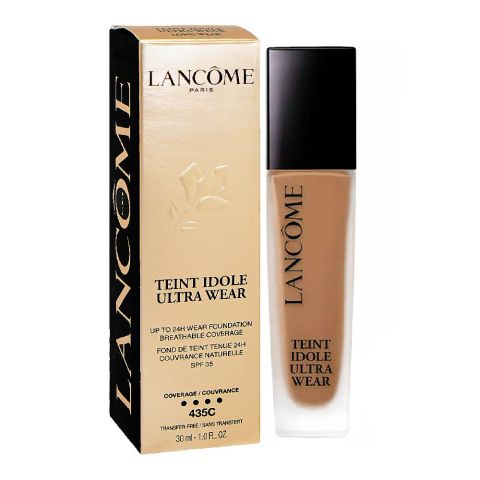 Lancome Teint Idole Ultra Wear Liquid Foundation, Transfer-Free, SPF35, 30ml, 435C 06 Beige Cannelle