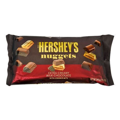 Hershey's Nuggets Extra Creamy Milk Chocolate, 344g