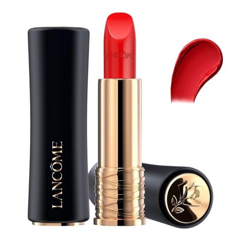 Lancome L'Absolu Rouge Hydrating Cream Lipstick, Smudge-Resistant, 3.4g, 525 French Bisou