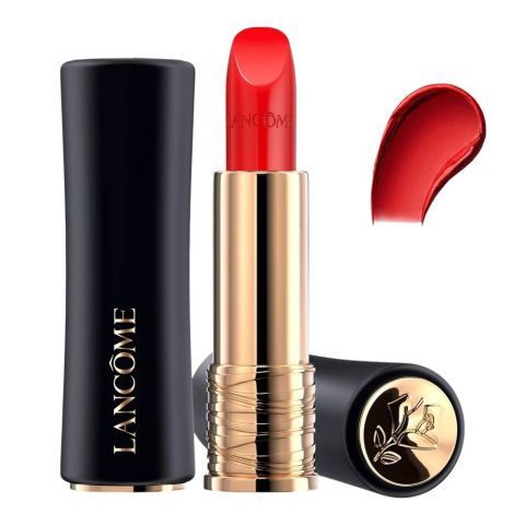 Lancome L'Absolu Rouge Hydrating Cream Lipstick, Smudge-Resistant, 3.4g, 132 Caprice De Rouge