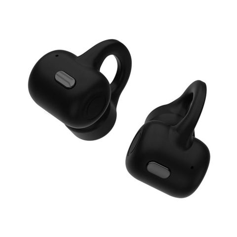 Faster Airvibe 2 Open Ear Design Wireless Earbuds, 5H Playtime, Black, FT01-A