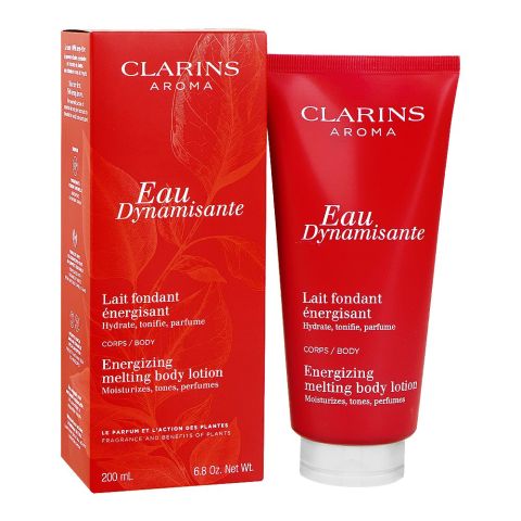 Clarins Aroma Eau Dynamisante Energizing Melting Body Lotion, 200ml