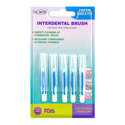 Dr. Smith Interdental Toothbrush, 5-Pack, E1175-5