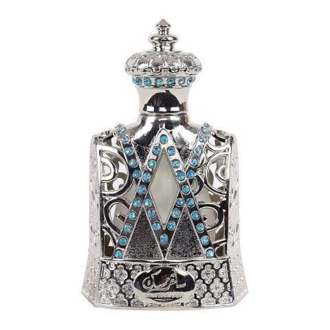 Afnan Silver Musk Concentrated Perfume Oil & Attar, For Men & Women, 15ml