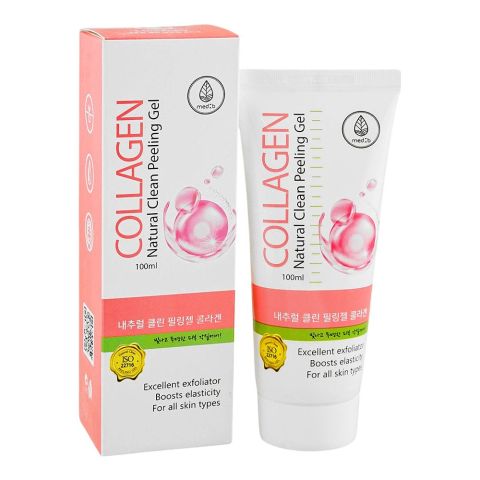 MEDB Collagen Natural Clean Peeling Gel, For All Skin Types, 100ml