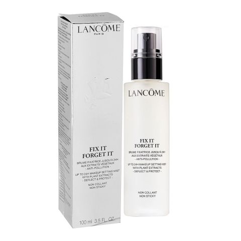 Lancome Paris Fix It Forget It Mist Makeup Setting Spray, 24H Long-Lasting, 100ml