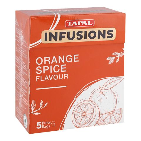 Tapal Infusion Orange Spice Tea Bags, 5-Pack