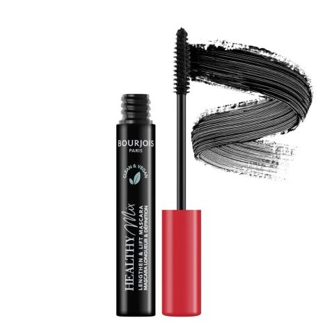 Bourjois Healthy Mix Lengthen and Lift Mascara, Vegan, 7ml, 001 Ultra Black