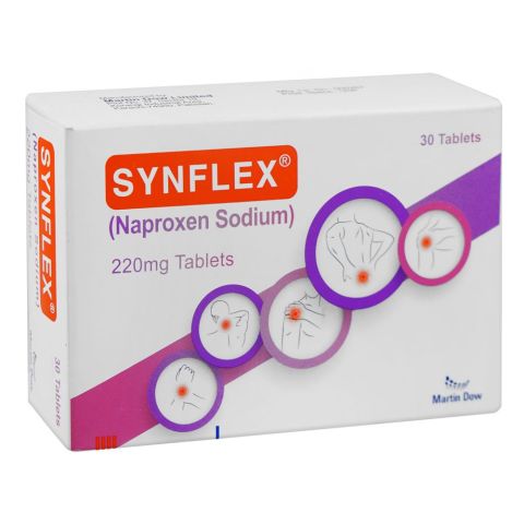 Synflex Tablets, 220mg, 1-Strip (10 Tablets)