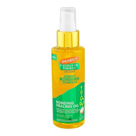 Palmer's Coconut Oil Formula Bonding Healing Hair Oil, Vitamin E & Amino Complex, 118ml