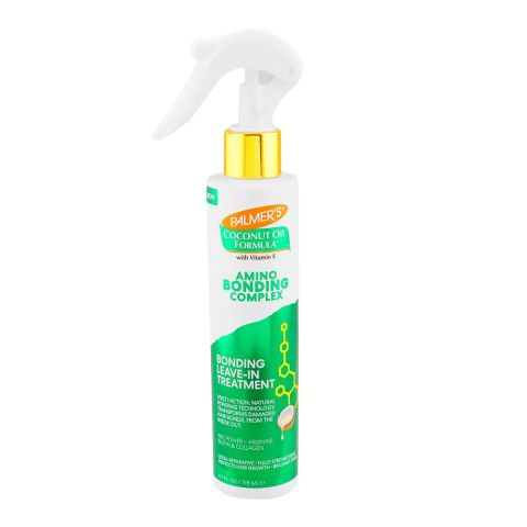 Palmer's Coconut Oil Formula Bonding Leave-In Hair Treatment, Vitamin E & Amino Complex, 198ml