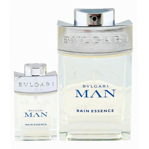 Bvlgari Man Rain Essence Gift Set: Eau De Parfum, 100ml+Eau De Parfum 15ml, For Men, 2-Pack