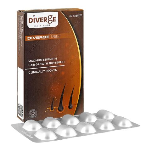 Diverge Hair Care, Box (30 Tablets)