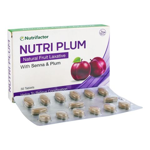 Nutrifactor Nutri Plum Tablets, 30-Pack