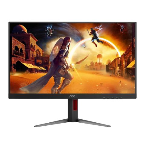 AOC 23.8" 3-Sided Frameless Ergonomic Fast IPS LED Gaming Monitor, G-Sync Compatible, 180Hz, 24G4