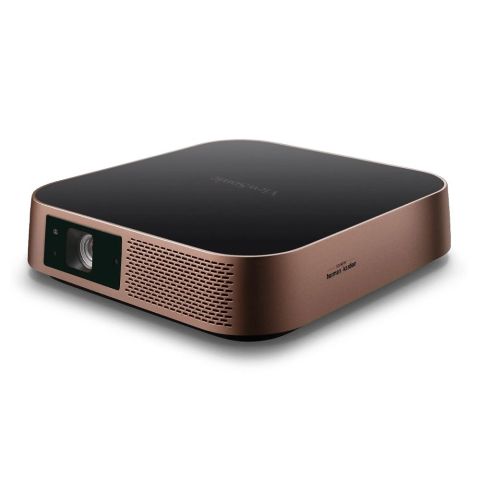 Viewsonic HD 720p Smart Portable DLP Projector with Harman Kardon Speakers, M2