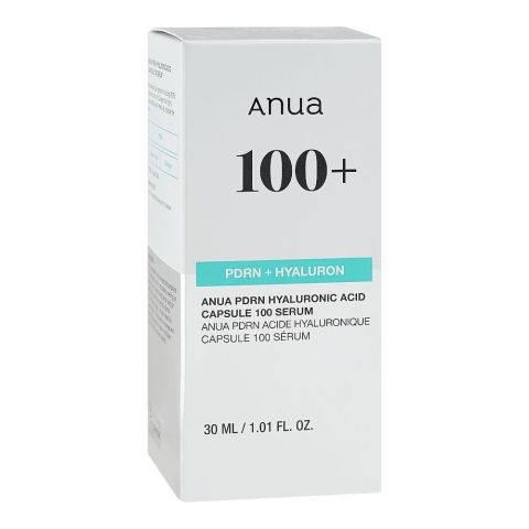 Anua 100+ PDRN Hyaluronic Acid Capsule Face Serum, For All Skin Types, 30ml