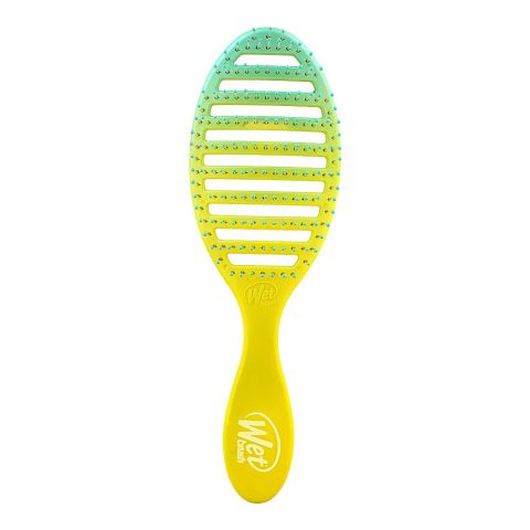 Wet Brush Speed Dry Feel Good Hair Brush, Ombre Green & Blue (BWR810FGOGB)