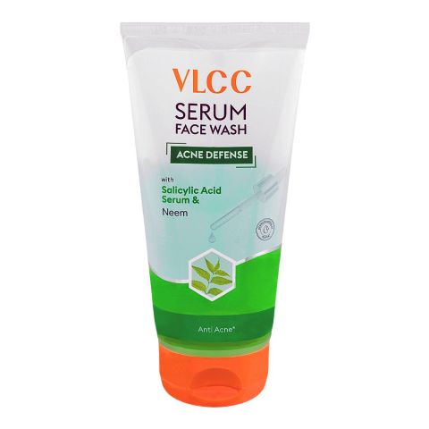VLCC Acne Defense Serum Face Wash with Salicylic Acid & Neem, 150ml