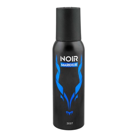 Markhor Noir Zest No Gas Deodorant Body Spray, For Men, 120ml