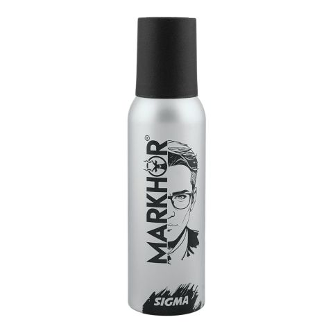 Markhor Sigma No Gas Deodorant Body Spray, For Men, 120ml