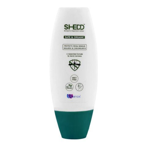 Shedd Mosquito Repellant Lotion, Deet Free, Long-Lasting Protection, 50ml