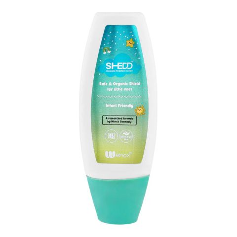 Shedd Mosquito Repellant Lotion, For Kids, Deet Free, Long-Lasting Protection, 50ml