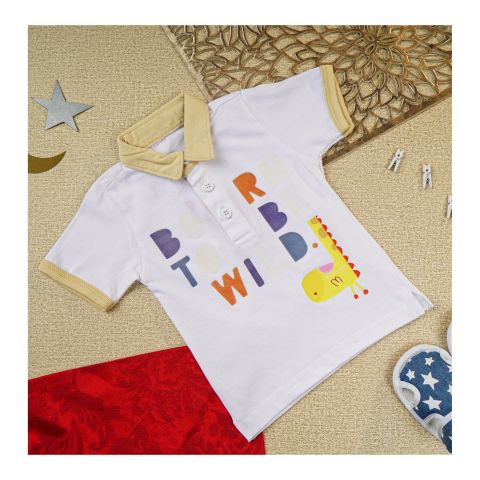 Basix Infant Self Collar Polo T-Shirt, 5966